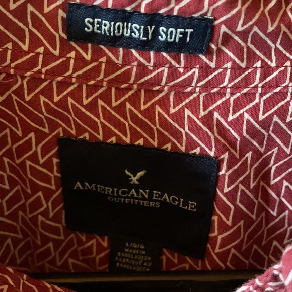 American Eagle Long-Sleeve Button-Down - Picture 2 of 3